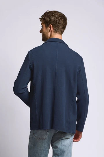 EVERYDAY WAFFLE BLAZER (NAVY) - EASY MONDAYS