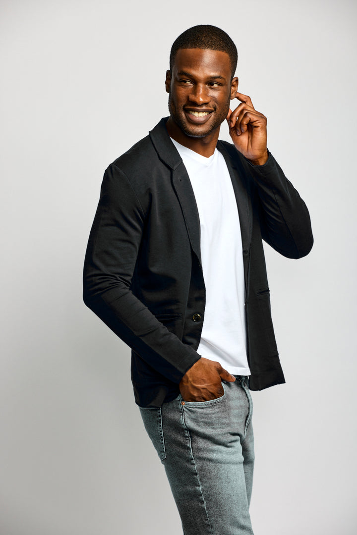 EVERYDAY BLAZER (BLACK) - EASY MONDAYS