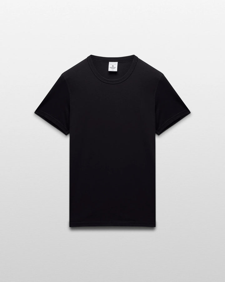 COTTON JERSEY TEE (BLACK) - REIGNING CHAMP