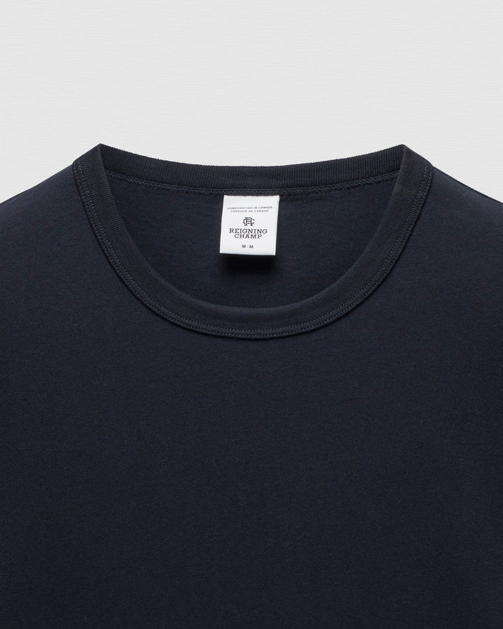 COTTON JERSEY TEE (NAVY) - REIGNING CHAMP