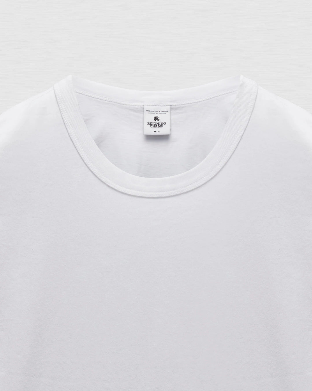COTTON JERSEY TEE (WHITE) - REIGNING CHAMP