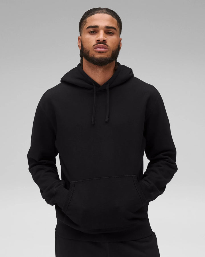 MIDWEIGHT STANDARD HOODIE (BLACK) - REIGNING CHAMP
