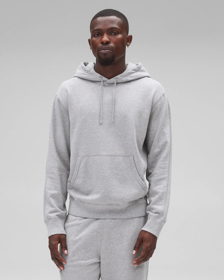 MIDWEIGHT STANDARD HOODIE (GREY) - REIGNING CHAMP