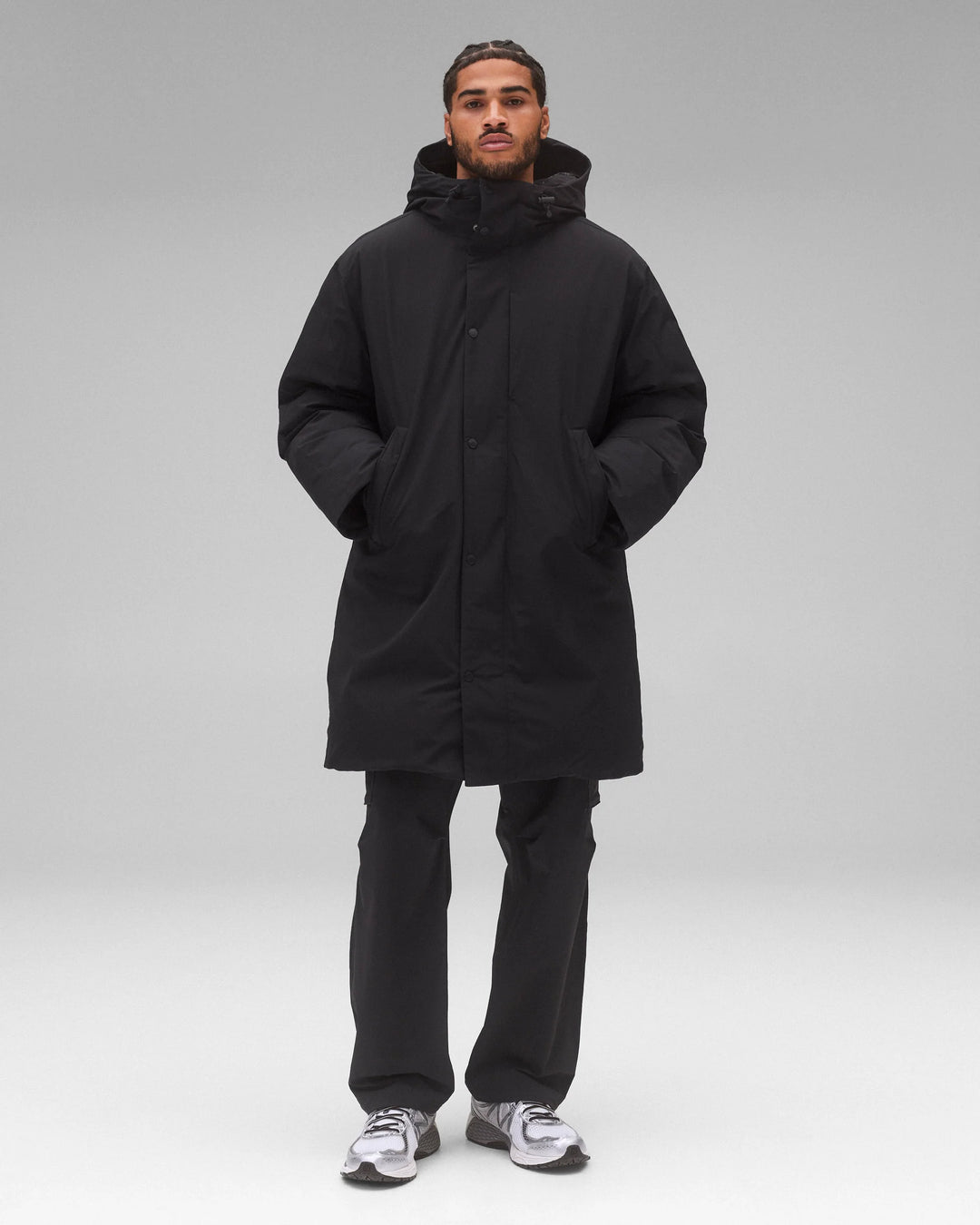 TECH NYLON SIDELINE PARKA - REIGNING CHAMP