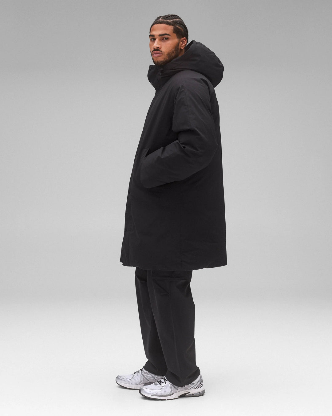 TECH NYLON SIDELINE PARKA - REIGNING CHAMP