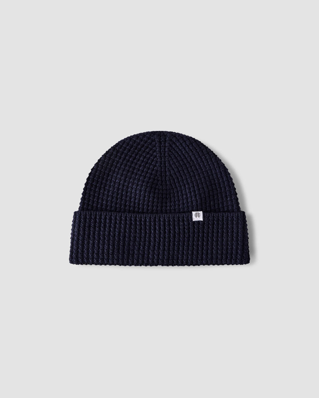 WAFFLE KNIT BEANIE (NAVY) - REIGNING CHAMP