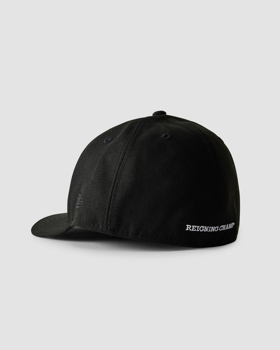 NEW ERA MONOGRAM CAP (BLACK/BLACK) - REIGNING CHAMP
