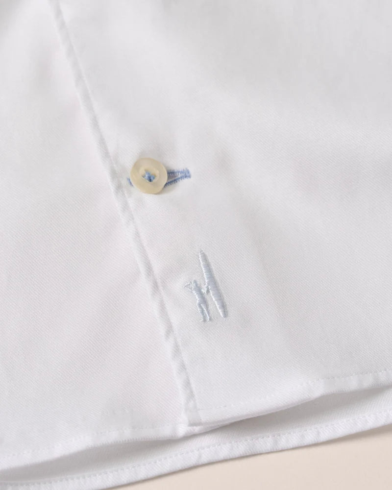 BOSWELL SHIRT (WHITE) - JOHNNIE - O