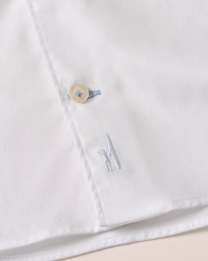 BOSWELL SHIRT (WHITE) - JOHNNIE - O