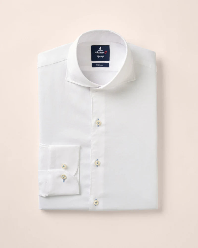 BOSWELL SHIRT (WHITE) - JOHNNIE - O