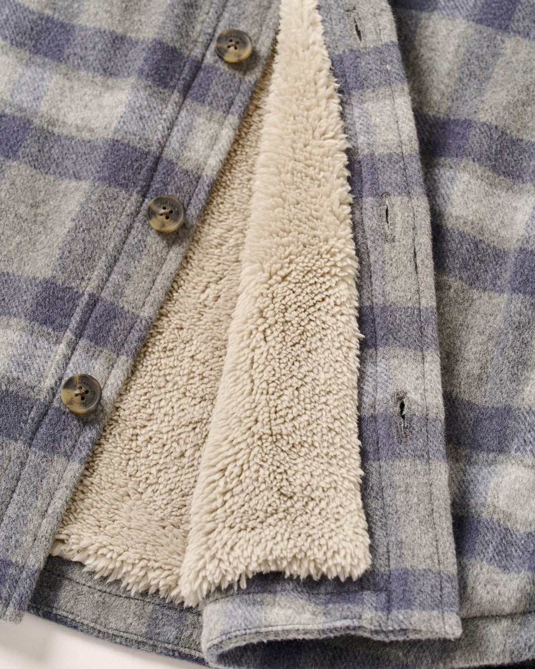 HASSLER SHERPA JACKET (GREY) - JOHNNIE-O