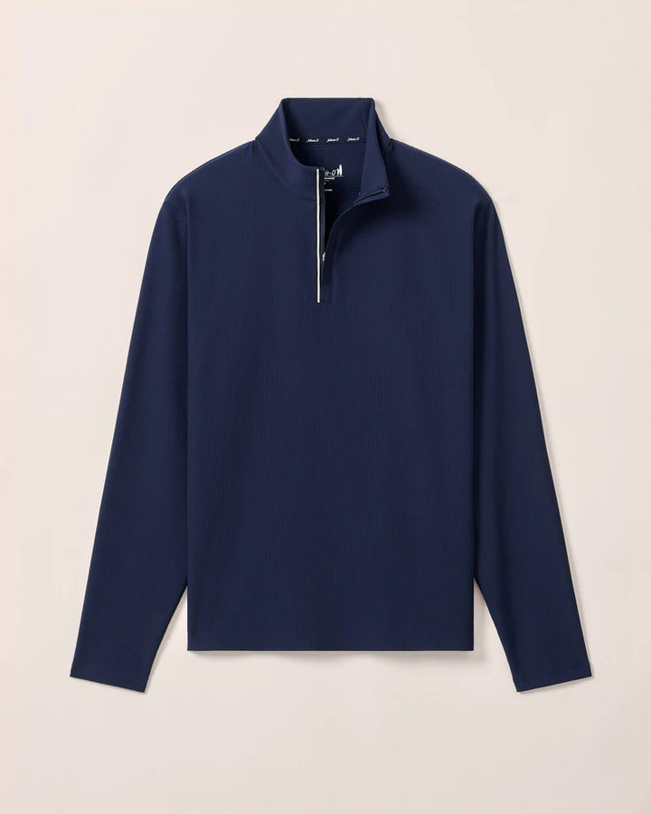 HOPPIN' 1/4 ZIP PULLOVER (NAVY) - JOHNNIE-O