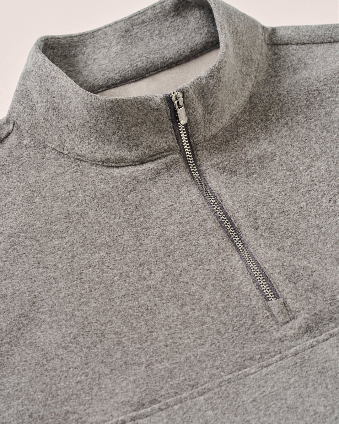 MIKEY 1/4 ZIP PULLOVER (SMOKE) - JOHNNIE-O