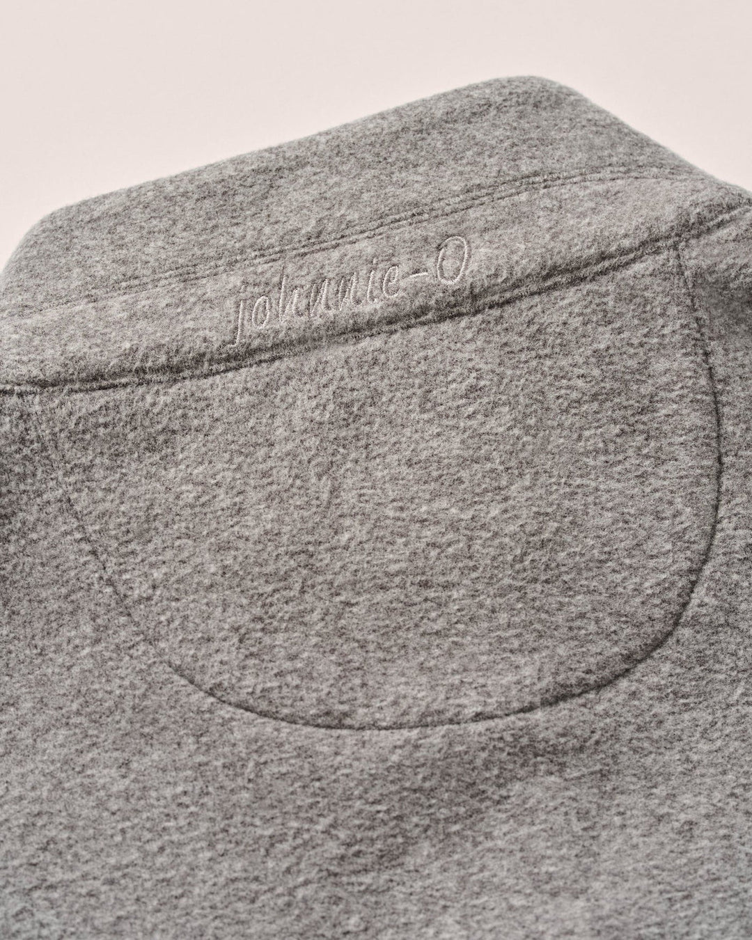 MIKEY 1/4 ZIP PULLOVER (SMOKE) - JOHNNIE-O