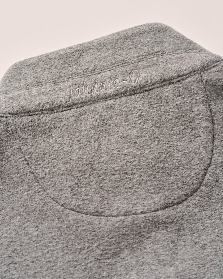 MIKEY 1/4 ZIP PULLOVER (SMOKE) - JOHNNIE-O