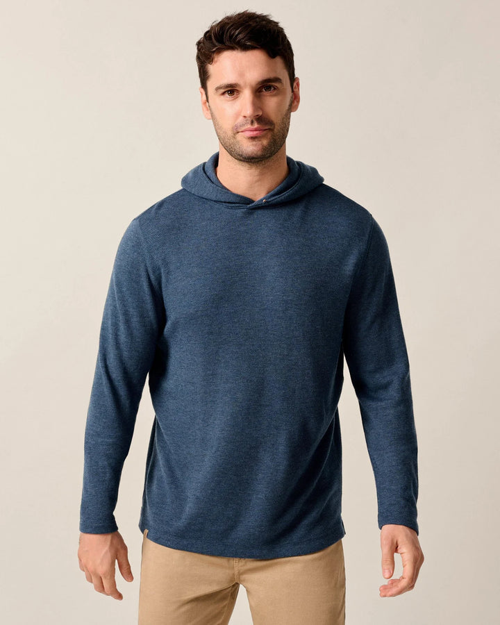 DRAYTON CASHMERE HOODIE (NAVY) - JOHNNIE-O
