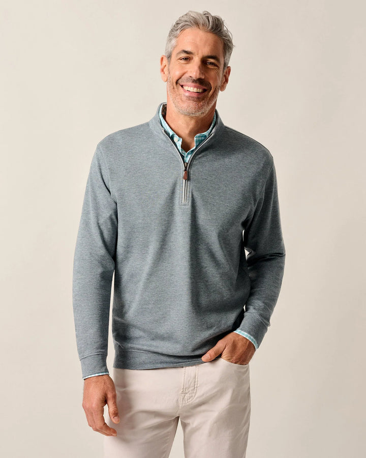 SULLY 1/4 SWEATER (THUNDER) - JOHNNIE-O