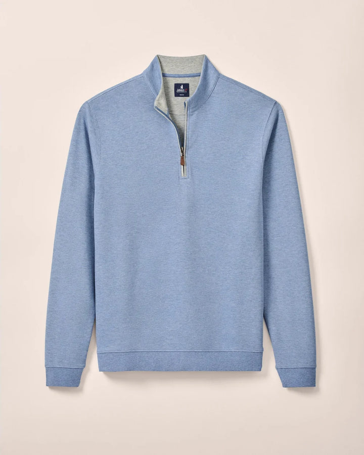 SULLY 1/4 SWEATER (BLUE)- JOHNNIE-O
