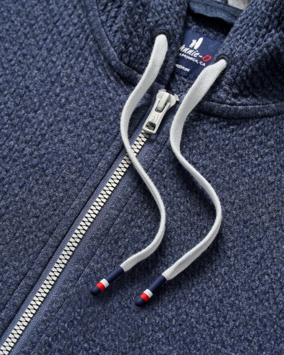 ZOELLER HALF ZIP HOODIE (NAVY) - JOHNNIE-O
