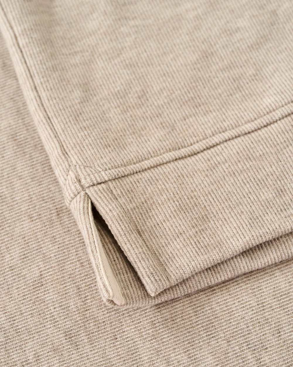 BUTTON HENLEY HOODIE (CREAM) - JOHNNIE-O