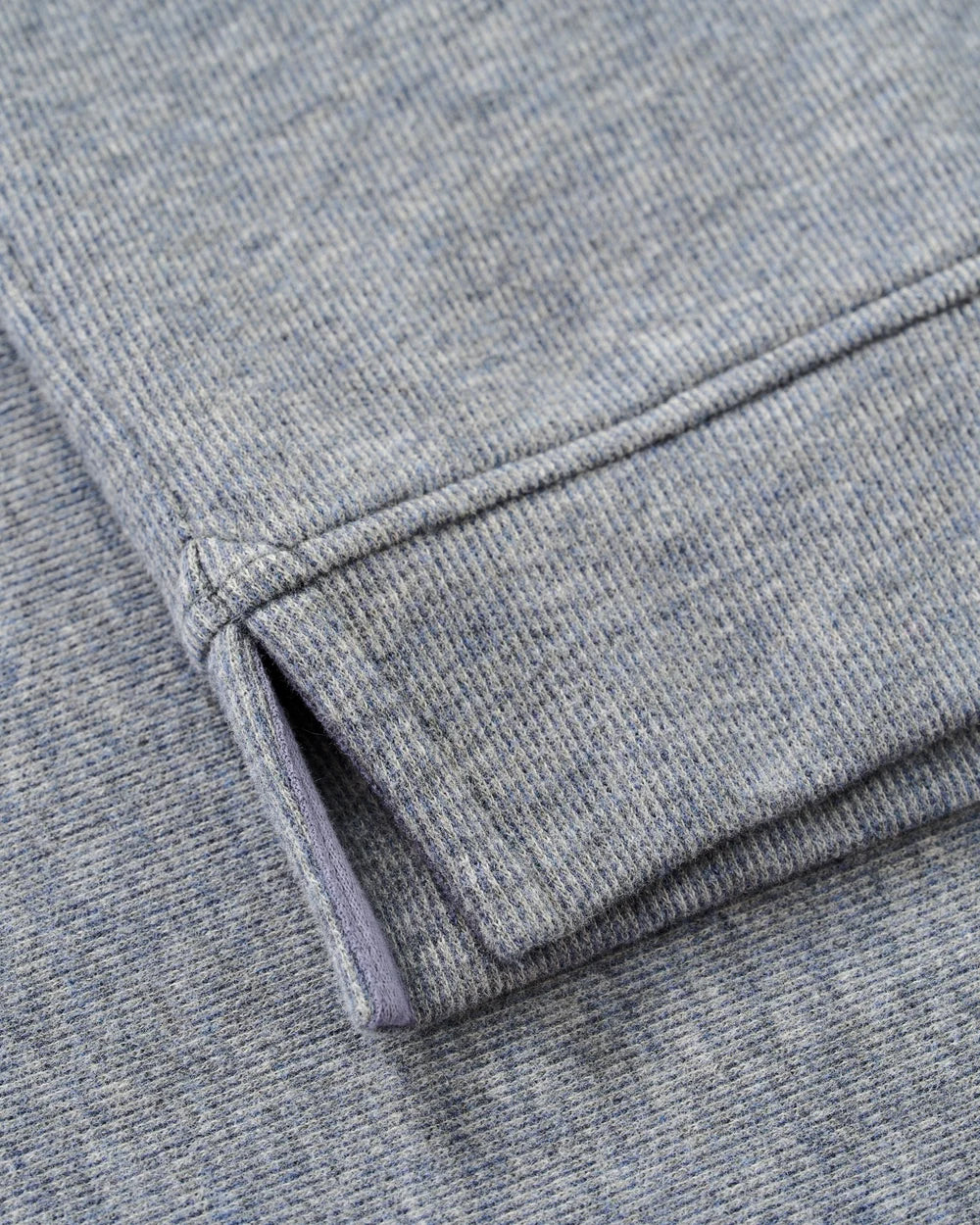 BUTTON HENLEY HOODIE (TITANIUM) - JOHNNIE-O