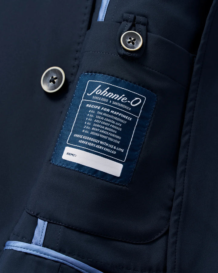 HOFFMAN PERFORMANCE BLAZER (NAVY) - JOHNNIE-O