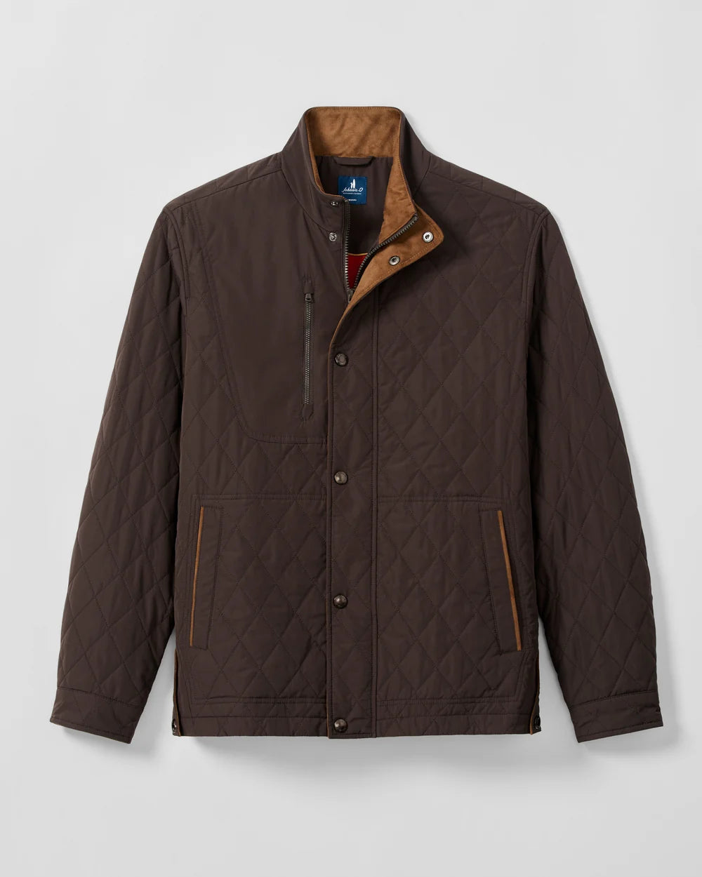 JUNO QUILTED COAT (COCOA) - JOHNNIE-O