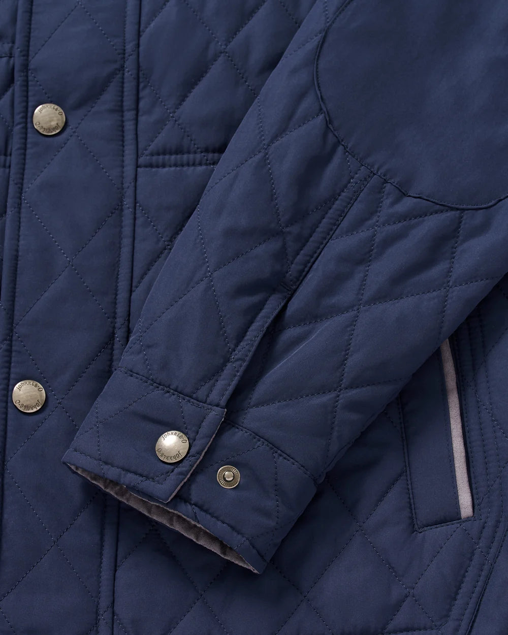 JUNO QUILTED COAT (NAVY) - JOHNNIE-O