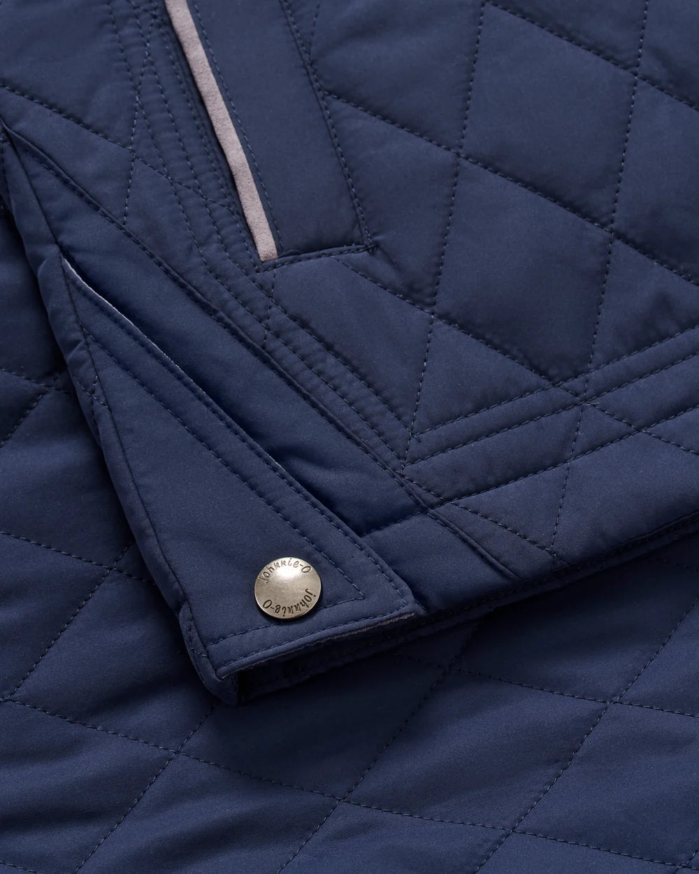 JUNO QUILTED COAT (NAVY) - JOHNNIE-O