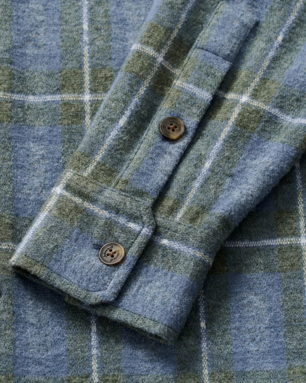 LABRADOR TARTAN SHIRT (BLUE) - JOHNNIE-O