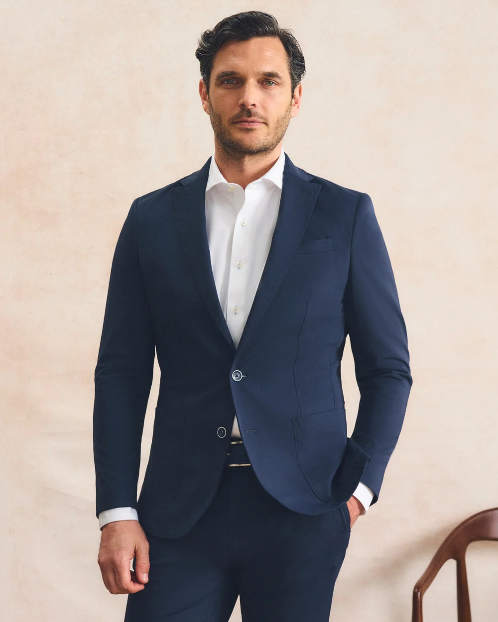 HOFFMAN PERFORMANCE BLAZER (NAVY) - JOHNNIE-O