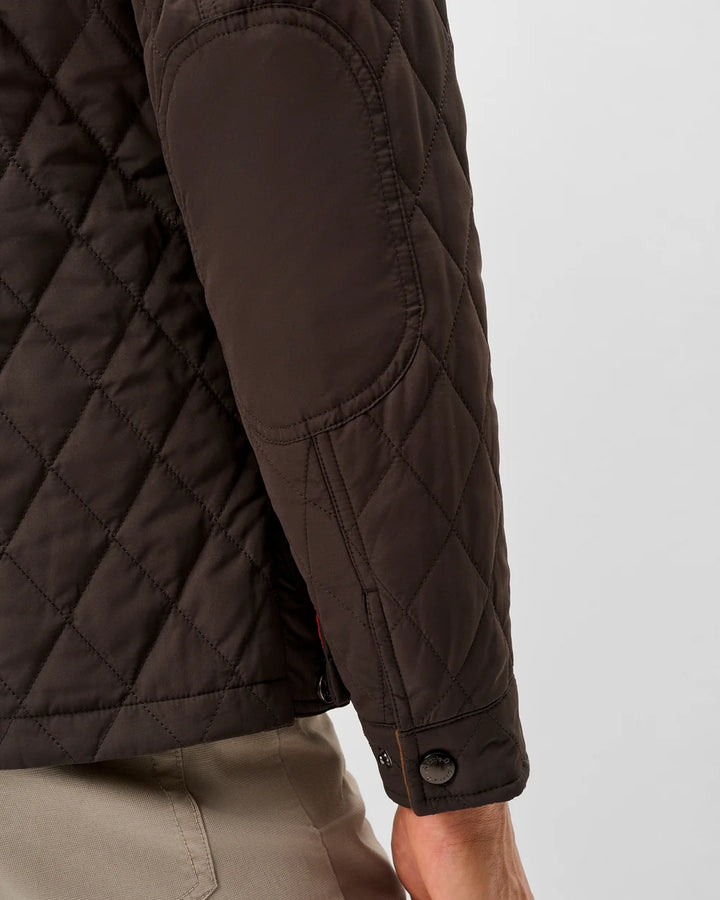 JUNO QUILTED COAT (COCOA) - JOHNNIE-O
