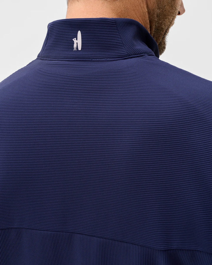 HOPPIN' 1/4 ZIP PULLOVER (NAVY) - JOHNNIE-O