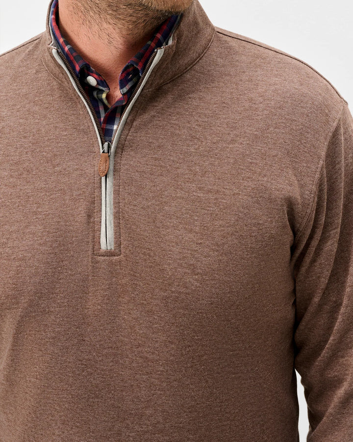 SULLY 1/4 SWEATER (GRIZZLY) - JOHNNIE-O