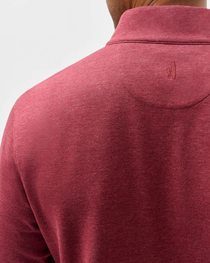 SULLY 1/4 ZIP SWEATER (PORT) - JOHNNIE-O