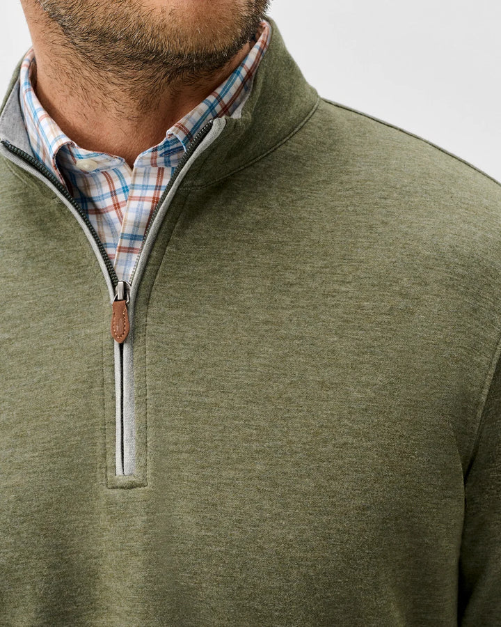 SULLY 1/4 SWEATER (SEQUOIA) - JOHNNIE-O