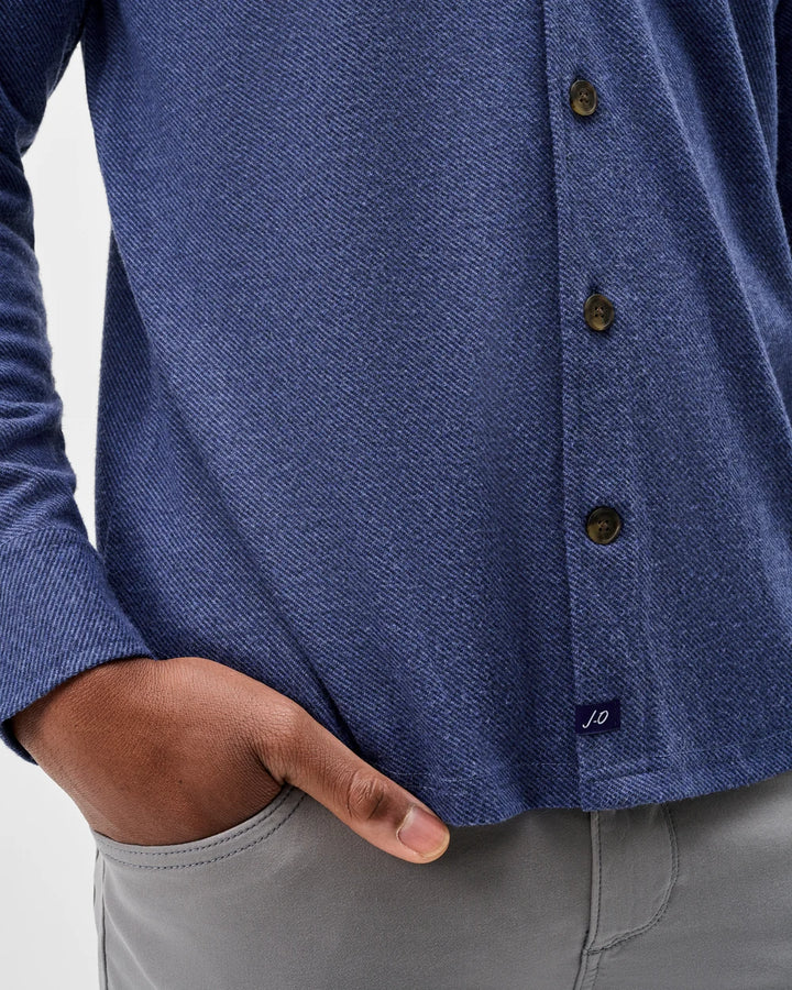 SEQUOIA TWILL SHIRT (TWILIGHT) - JOHNNIE-O