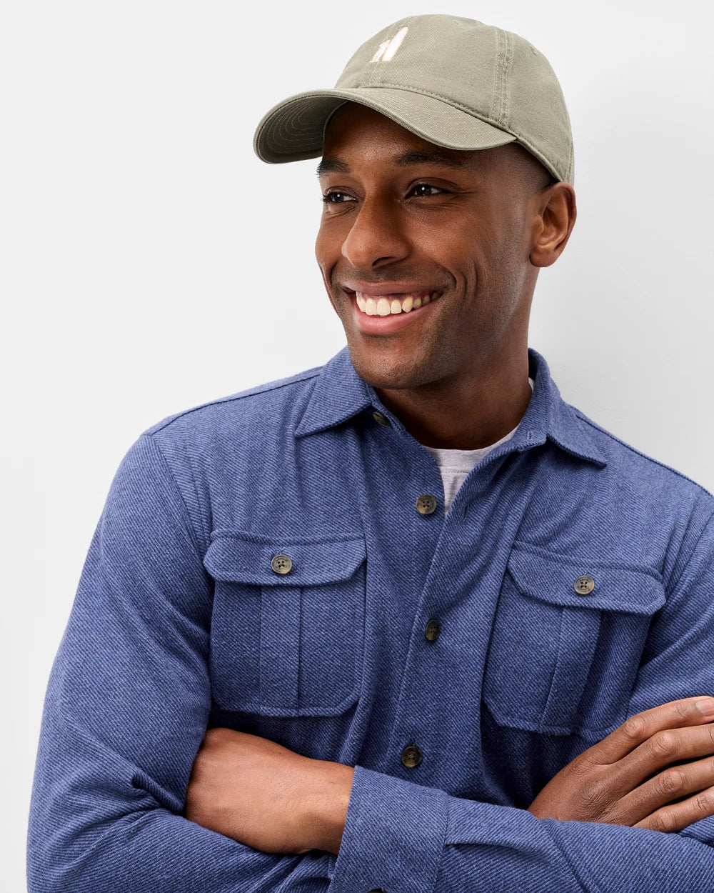 SEQUOIA TWILL SHIRT (TWILIGHT) - JOHNNIE-O