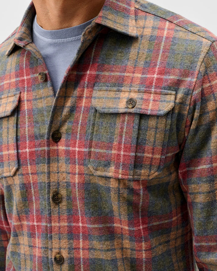 YULE TARTAN SHIRT (FOREST) - JOHNNIE-O