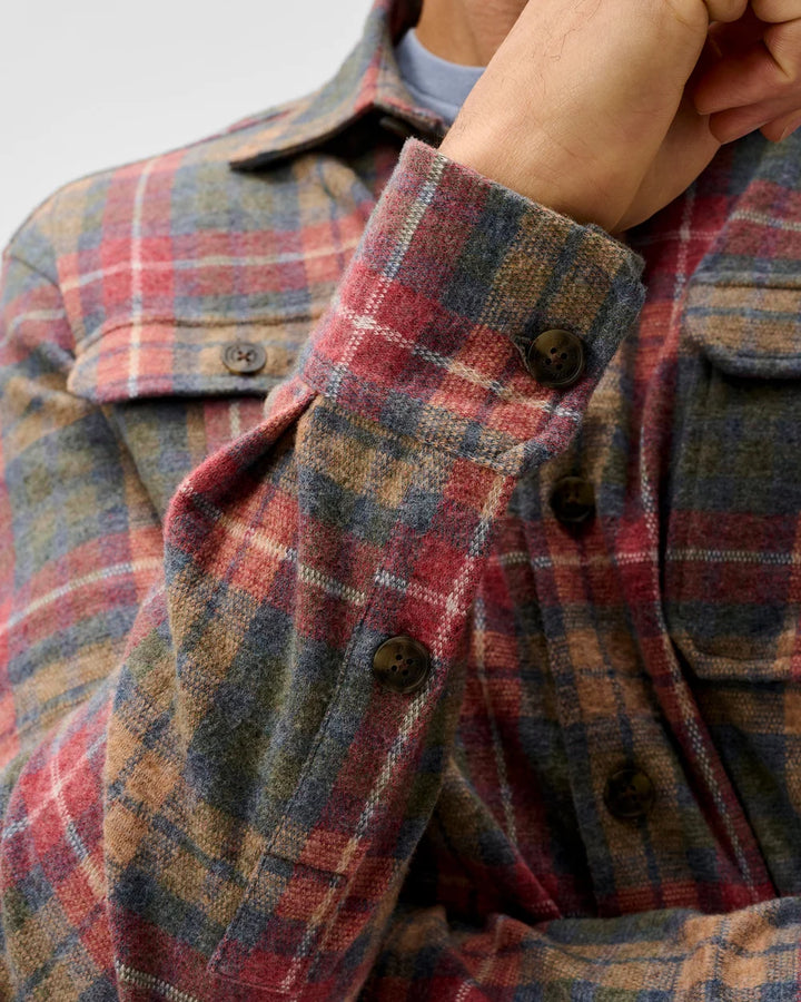 YULE TARTAN SHIRT (FOREST) - JOHNNIE-O