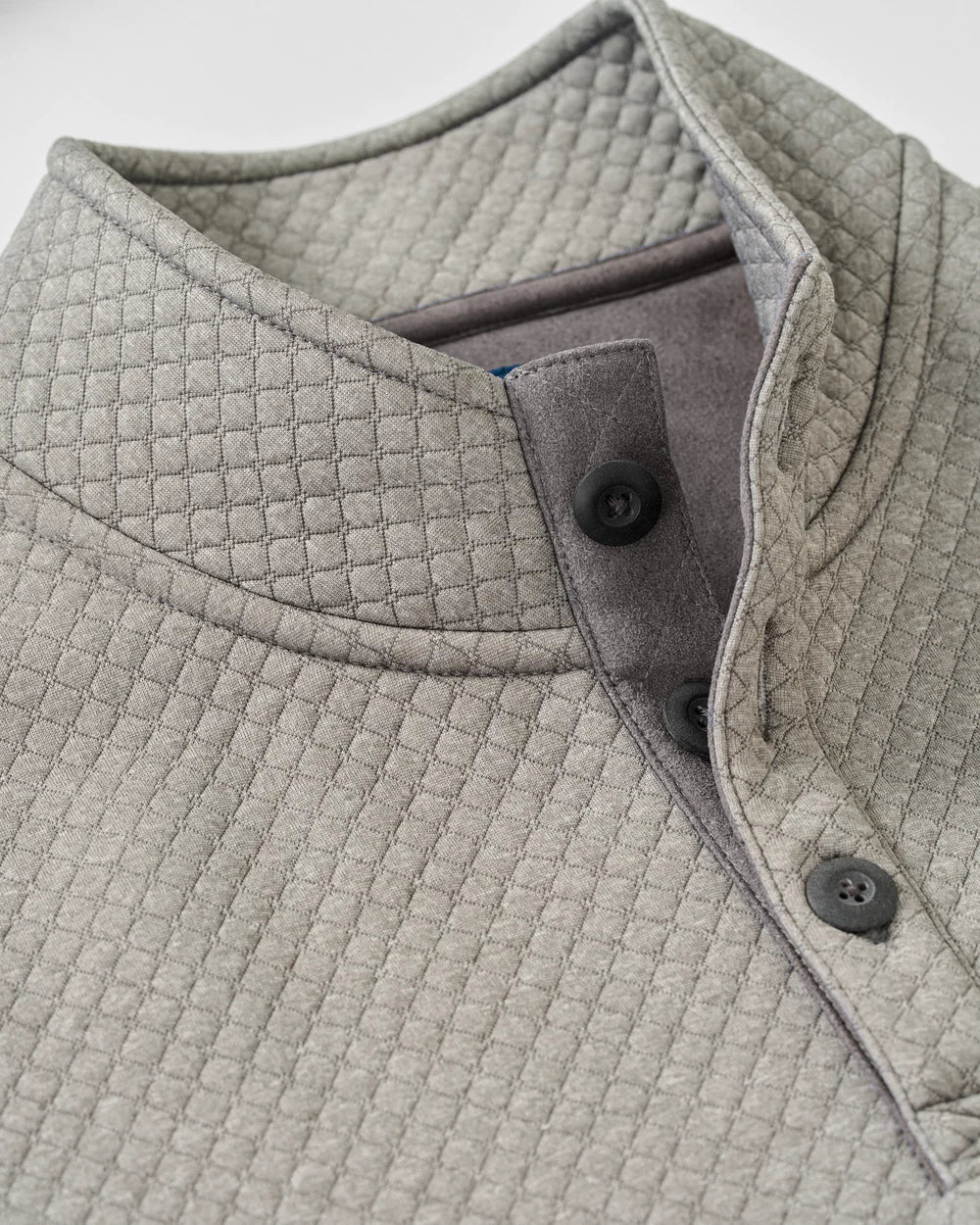 ROCKWELLS BUTTON PULLOVER (SMOKE) - JOHNNIE-O
