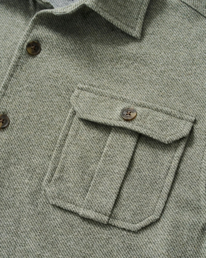SEQUOIA TWILL SHIRT (FOREST) - JOHNNIE-O