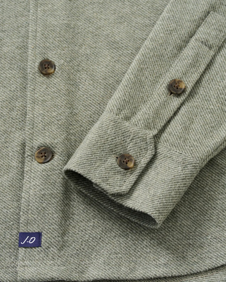 SEQUOIA TWILL SHIRT (FOREST) - JOHNNIE-O