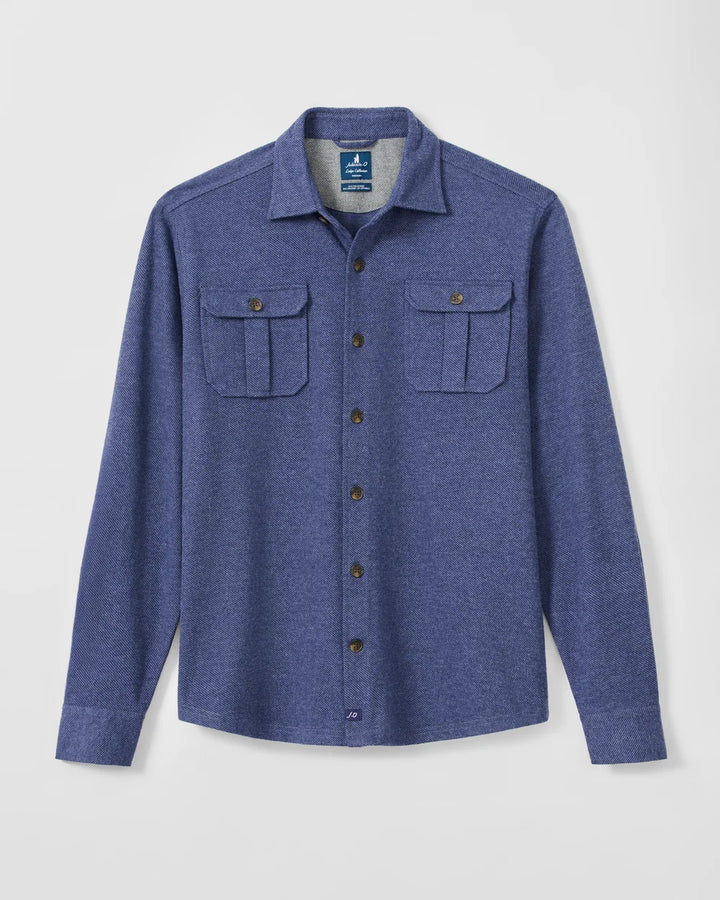 SEQUOIA TWILL SHIRT (TWILIGHT) - JOHNNIE-O