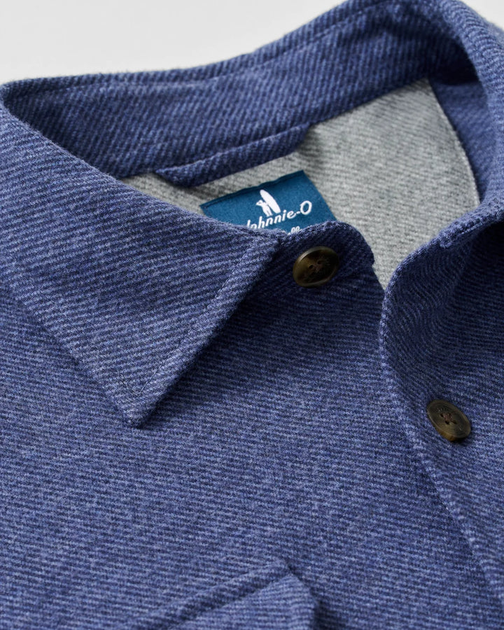 SEQUOIA TWILL SHIRT (TWILIGHT) - JOHNNIE-O