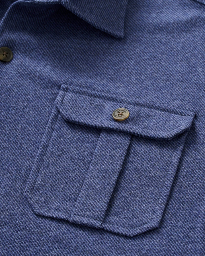 SEQUOIA TWILL SHIRT (TWILIGHT) - JOHNNIE-O