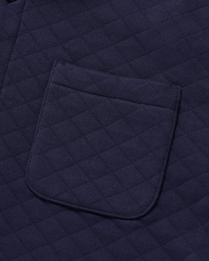 STOWE QUILTED SHACKET (NAVY) - JOHNNIE-O