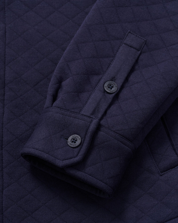 STOWE QUILTED SHACKET (NAVY) - JOHNNIE-O