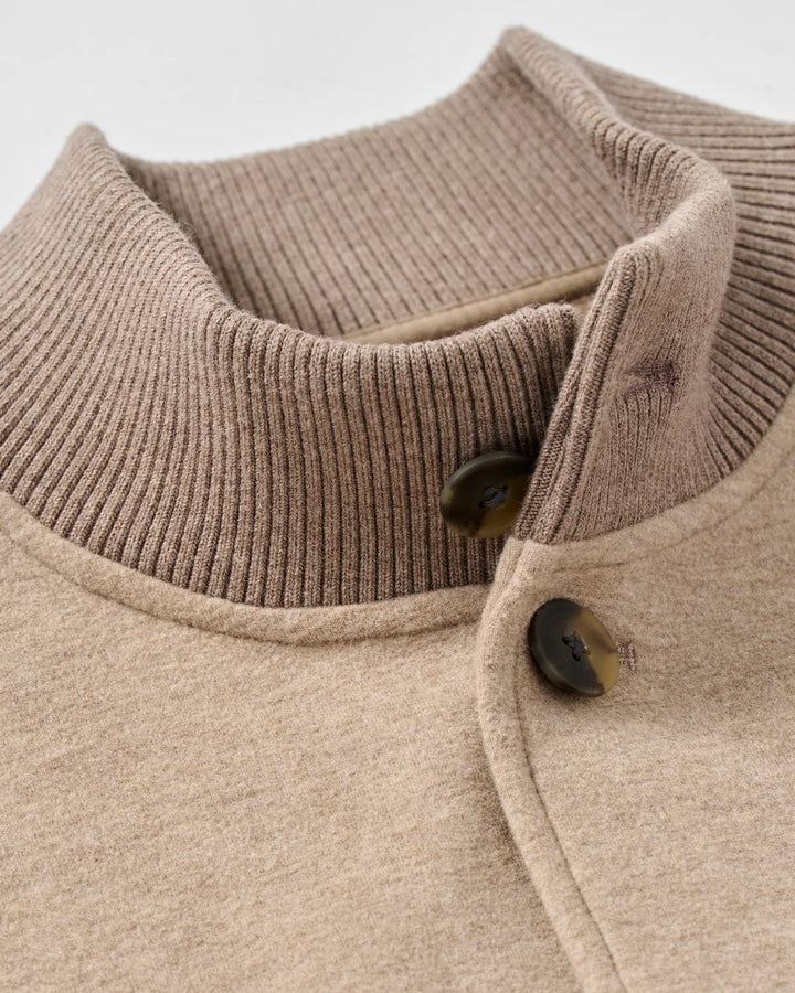 STRETCH KNIT BOMBER (MAPLE) - JOHNNIE-O