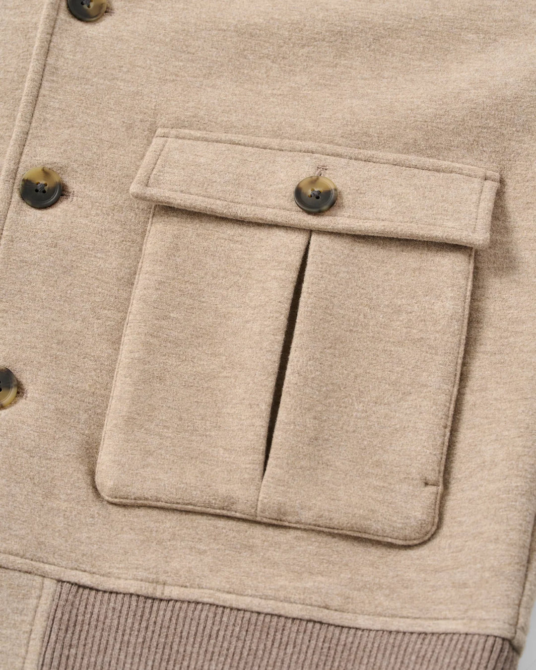 STRETCH KNIT BOMBER (MAPLE) - JOHNNIE-O